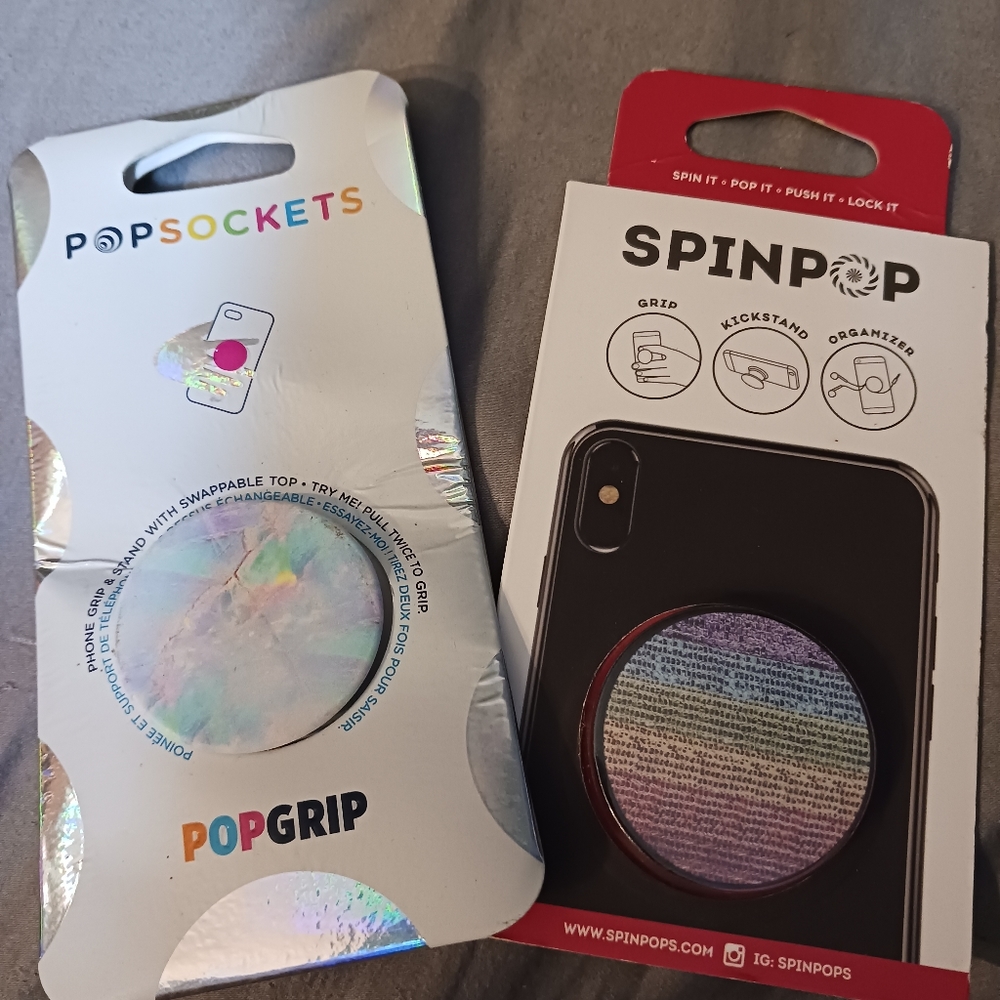 NEW! Cellphone Accessories PopSocket & SpinPop